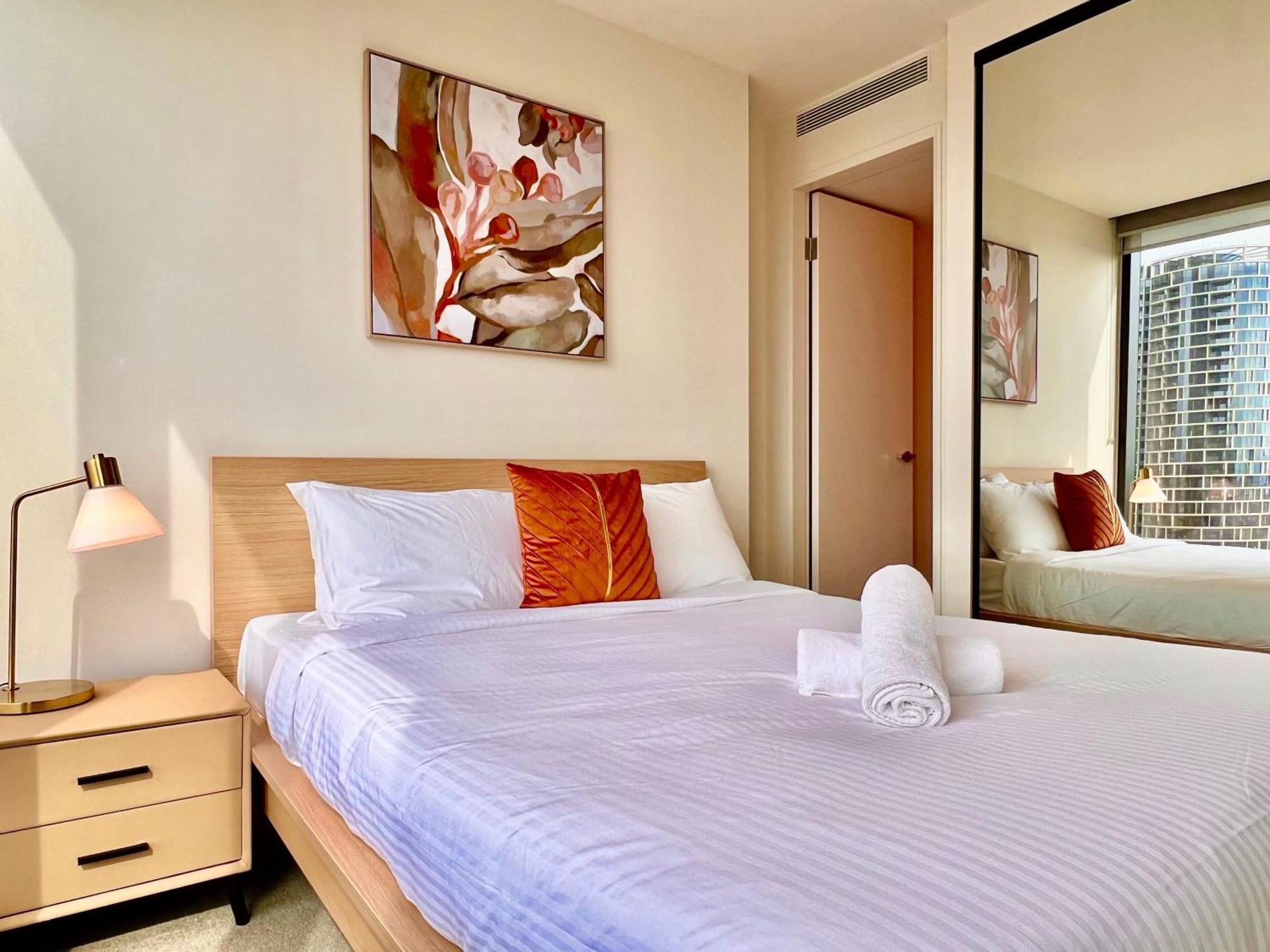 Highrise Best Location 2Baths Melbourne Exteriör bild