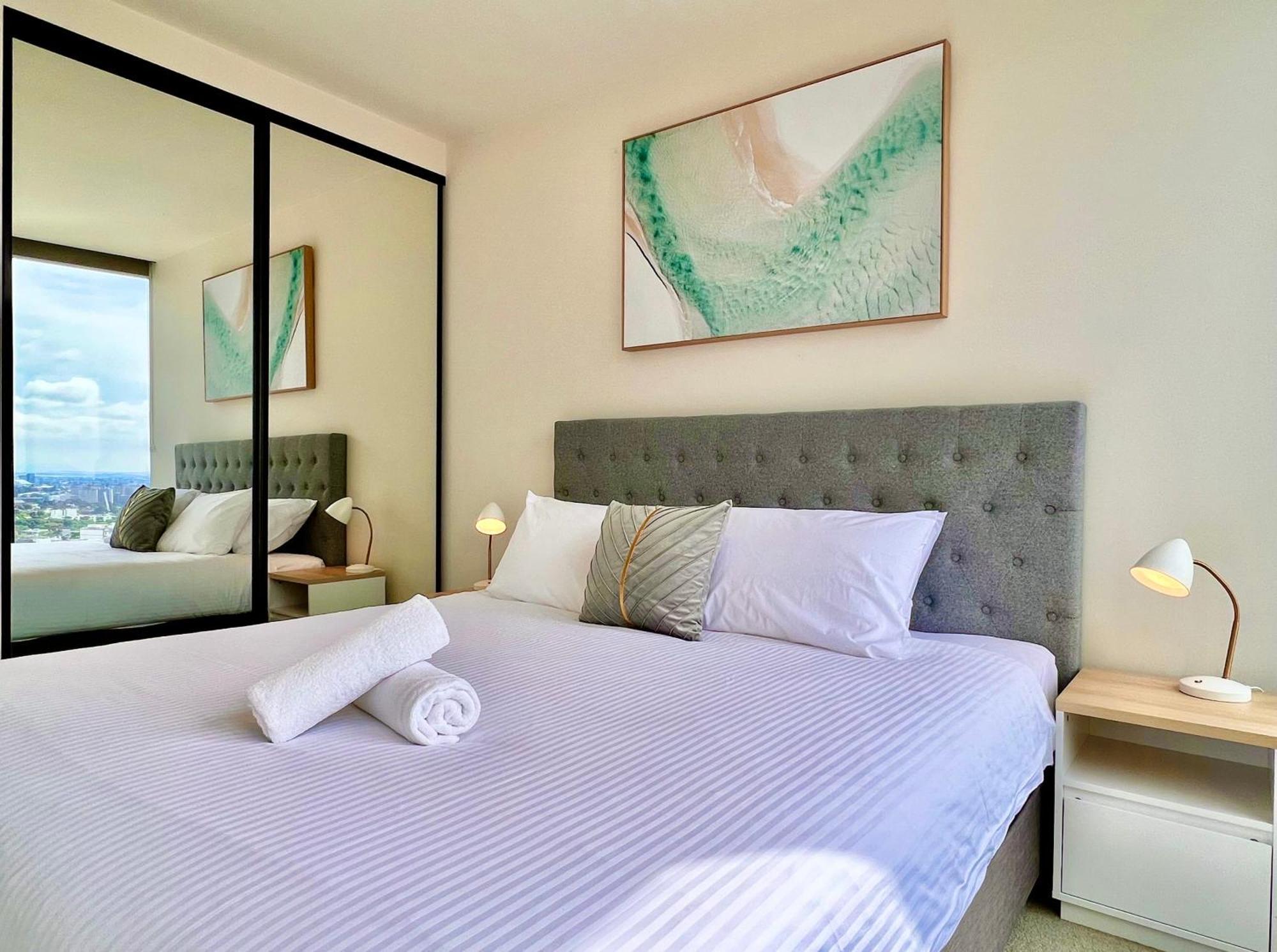 Highrise Best Location 2Baths Melbourne Exteriör bild