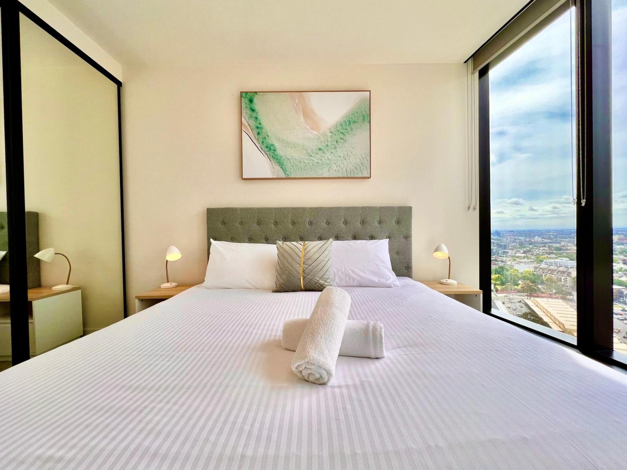 Highrise Best Location 2Baths Melbourne Exteriör bild