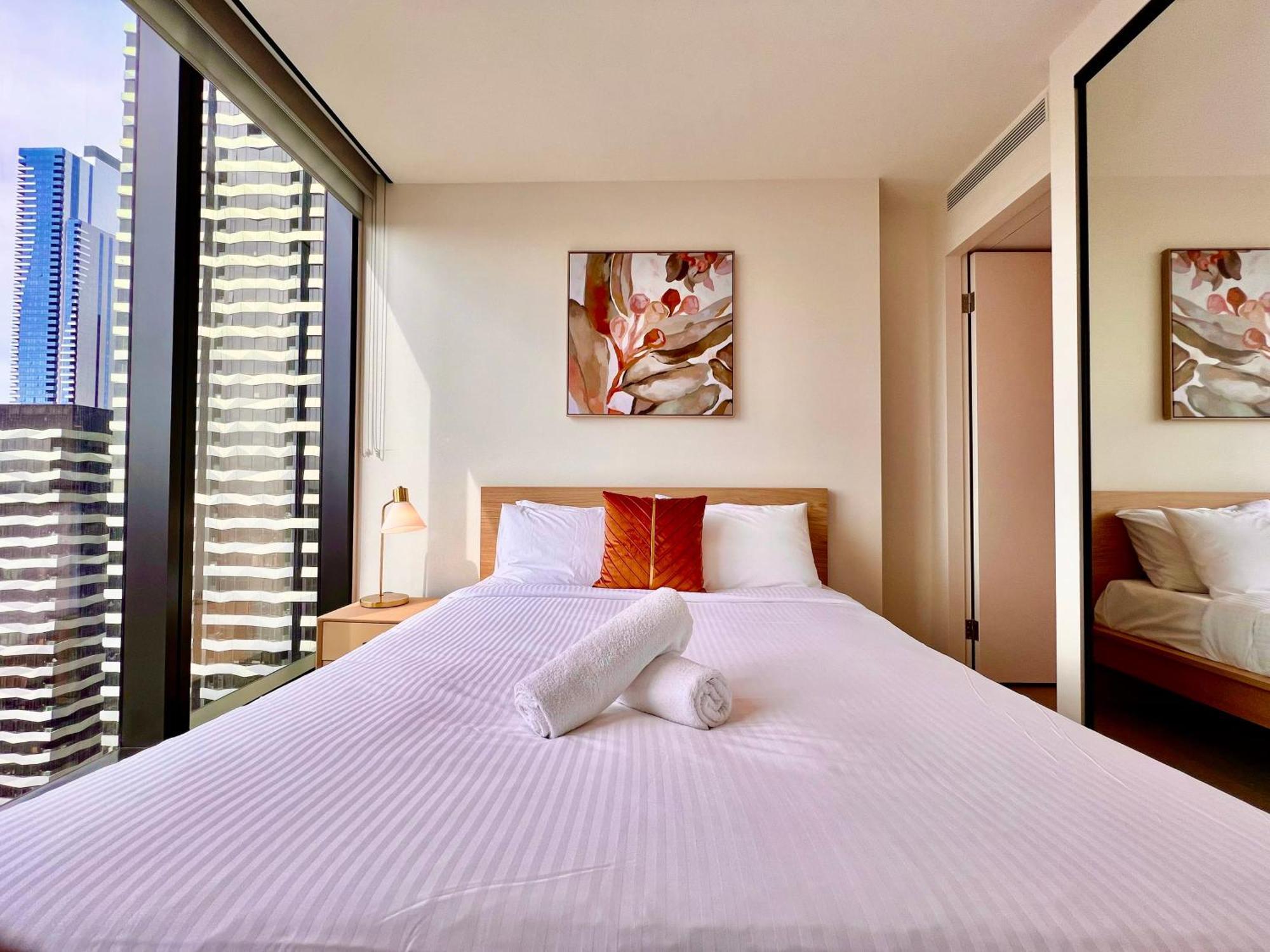 Highrise Best Location 2Baths Melbourne Exteriör bild