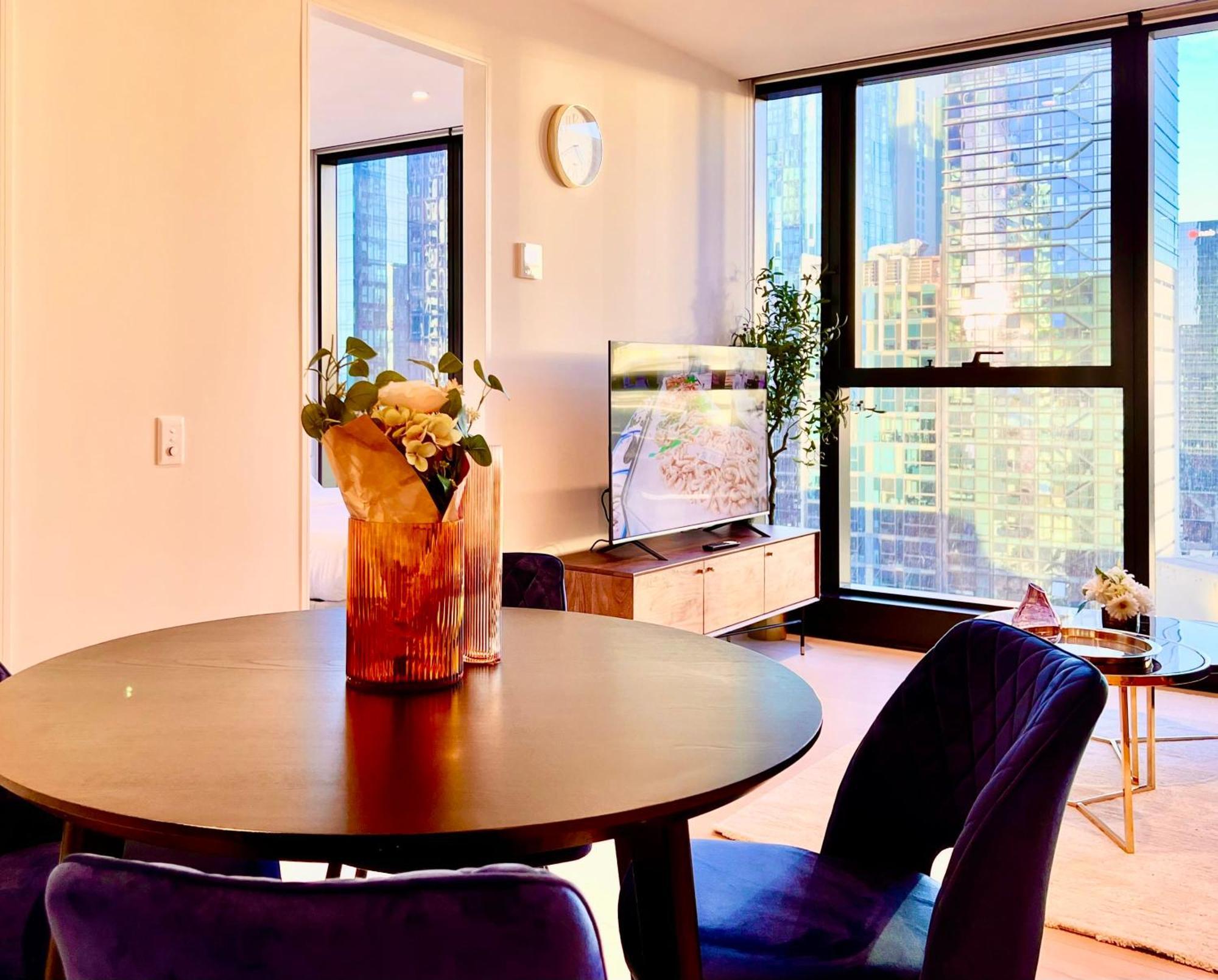 Highrise Best Location 2Baths Melbourne Exteriör bild