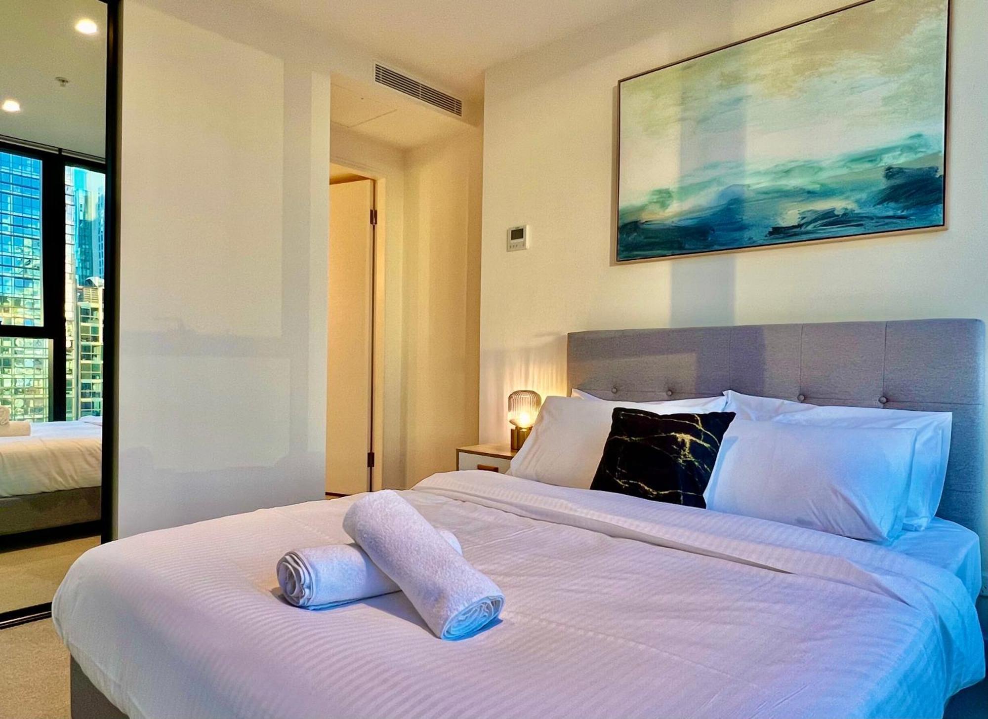 Highrise Best Location 2Baths Melbourne Exteriör bild