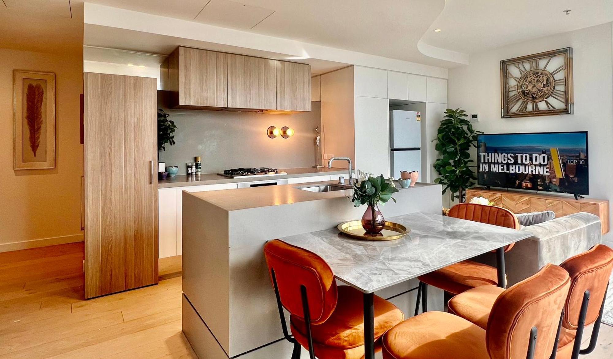 Highrise Best Location 2Baths Melbourne Exteriör bild